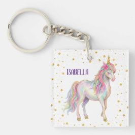 Einhorn Glitzer Mädchen Schlüsselanhänger