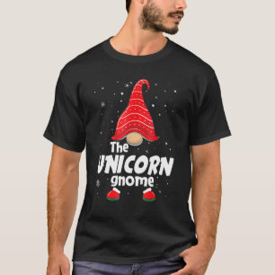 Einhorn-Gnom-Weihnachts-Familien-Gruppen-Party T-Shirt