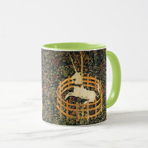 EINHORN GOTHISCHE FANTASIE BLUMEN, BLUMENMOTIVE Gr Tasse