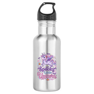 Einhorn Gruseliges Kleines Einhorn Retro-Stil-Shir Edelstahlflasche