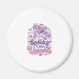 Einhorn Gruseliges Kleines Einhorn Retro-Stil-Shir Magnet