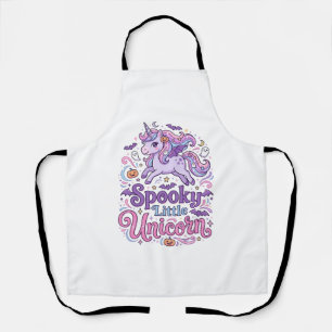 Einhorn Gruseliges Kleines Einhorn Retro-Stil-Shir Schürze
