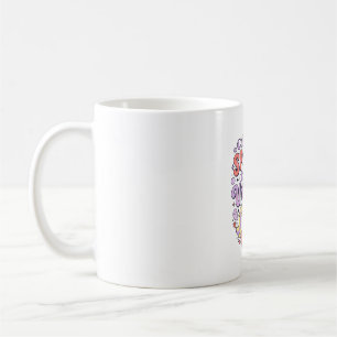 Einhorn Gruseliges kleines Einhorn Whimsical Weiße Kaffeetasse