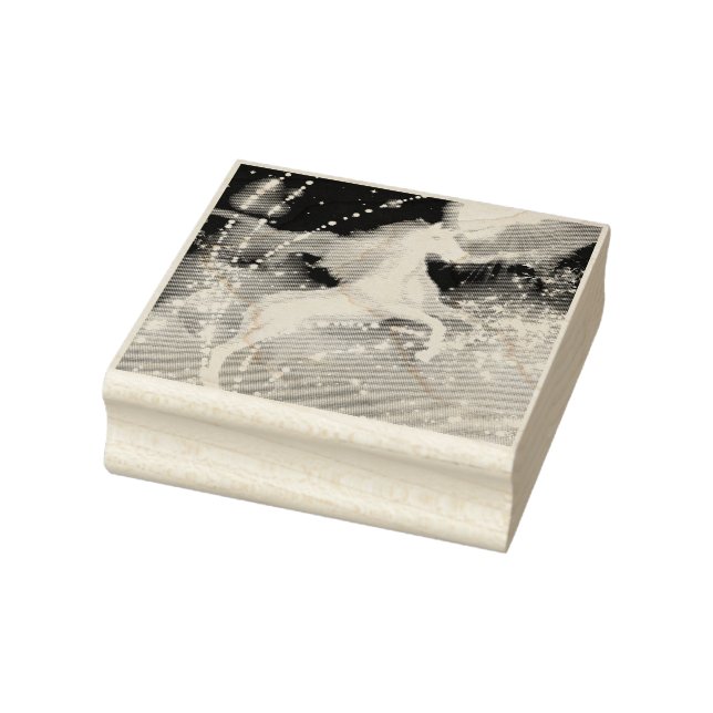 Einhorn Gummistempel (Stempel)