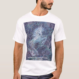 Einhorn-Holz Deva, durch Darlene P. Coltrain T-Shirt