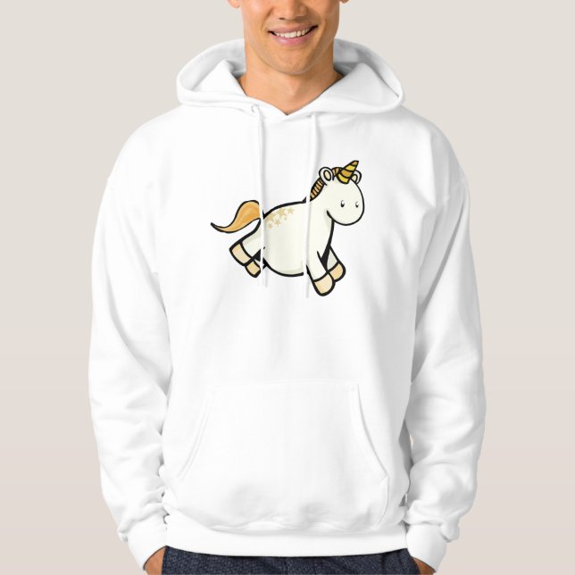 Einhorn Hoodie (Vorderseite)