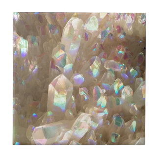 Einhorn-Horn-Aura-Kristalle Fliese