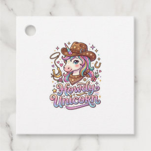 Einhorn Howdy Einhorn Geschenkidee Aufkleber und S Geschenkanhänger