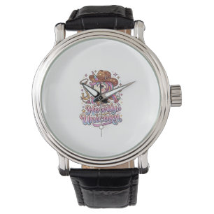 Einhorn Howdy Einhorn Geschenkidee Aufkleber und T Armbanduhr