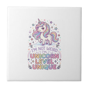 Einhorn Ich bin nicht seltsam, ich bin Einhorn-Lev Fliese