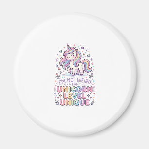 Einhorn Ich bin nicht seltsam, ich bin Einhorn-Lev Magnet