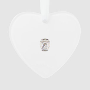 Einhorn Ich kam Ich sah Ich funkelte Druckfertig M Ornament