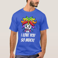 Einhorn ich Liebe Sie so viel lustig
