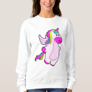 Einhorn im Fliegen Sweatshirt