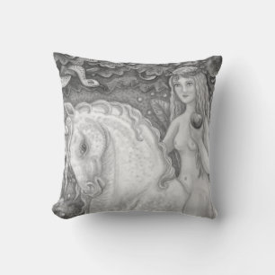 Einhorn im Garten Eden EVE PILLOW Fantasy Kissen