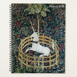 Einhorn in Gefangenschaft, Blumenfantasie Einhorn  Planer