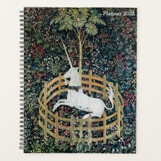 Einhorn in Gefangenschaft, Blumenfantasie Einhorn Planer