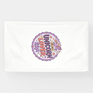 Einhorn in meiner Einhorn-Liebhaber-Ära Whimsical  Banner