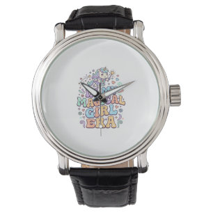 Einhorn In Meiner Magical Girl Ära Kawaii Aufklebe Armbanduhr