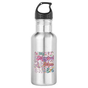 Einhorn In Meiner Magischen Mutter Ära Kawaii POD  Edelstahlflasche