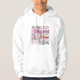 Einhorn In Meiner Magischen Mutter Ära Kawaii POD  Hoodie