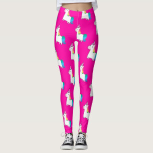 Einhorn in Regenbogenfarben Leggings