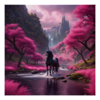 Einhorn in Rosa