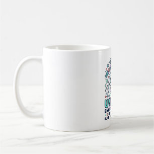 Einhorn Ingenieurabteilung Fettgedruckte Typografi Kaffeetasse