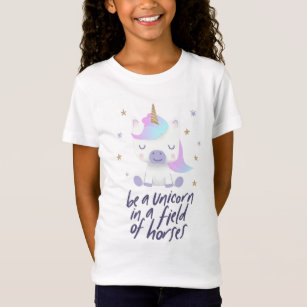 Einhorn-inspirierend Zitat T-Shirt
