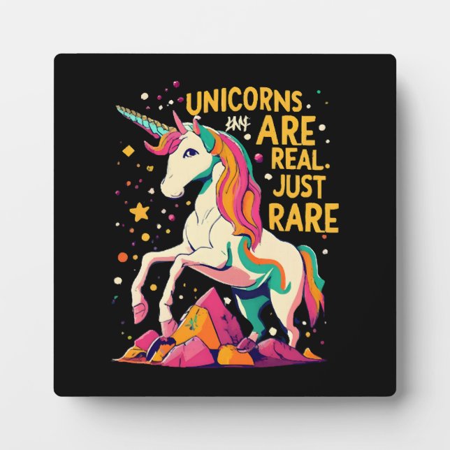 Einhorn ist echt selten fotoplatte (Vorderseite)