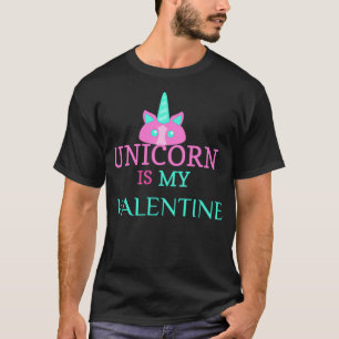 Einhorn ist mein Valentinstag 4 T-Shirt