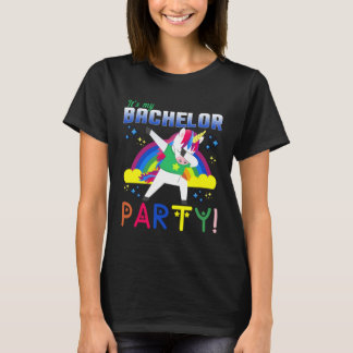 Einhorn-Junggesellenabschied Es ist mein Junggesel T-Shirt