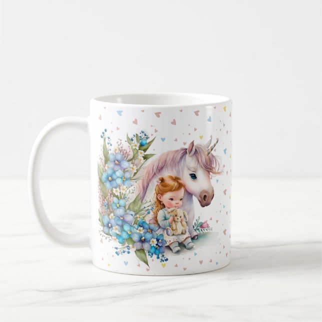 Einhorn Kaffeetasse (Links)