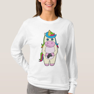 Einhorn-Kamera T-Shirt