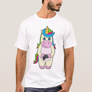 Einhorn-Kamera T-Shirt