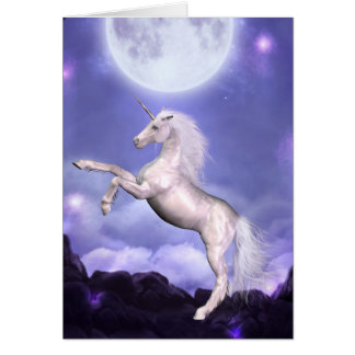 Einhorn-Karten-Fantasie