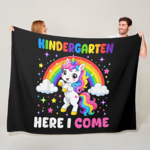 Einhorn - Kindergarten, ich komme - Zurück zur Sch Fleecedecke