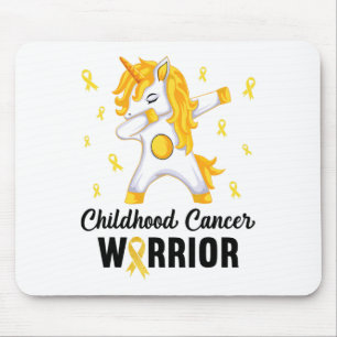 Einhorn-Kindheitskrebs-Krieger Im September tragen Mousepad