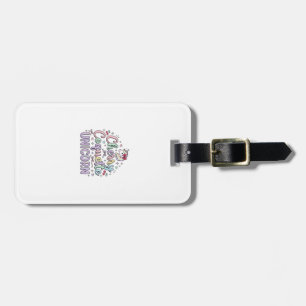 Einhorn Kirsche Kokette Einhorn Original Zazzle De Gepäckanhänger