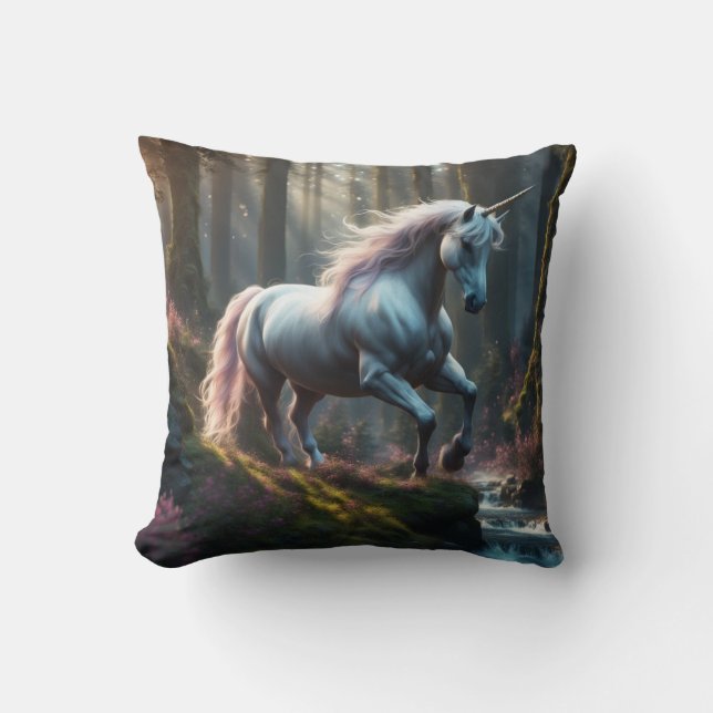 Einhorn Kissen (Vorderseite)