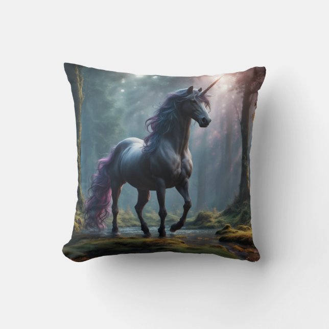 Einhorn Kissen (Vorderseite)
