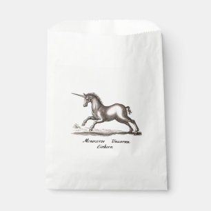 Einhorn-Klassik-Kreatur, die magisches Woodland lä Geschenktütchen