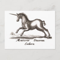 Einhorn-Klassik-Kreatur, die magisches Woodland lä