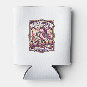 Einhorn Kleines Horn Großer Klang Stylishes Merch  Dosenkühler