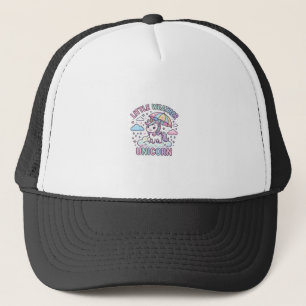 Einhorn Kleines Wetter Einhorn Grafikdesign Weiß Truckerkappe