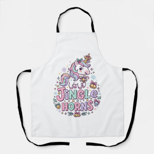 Einhorn Klingelhörner Charmante Bekleidung Grafik_ Schürze
