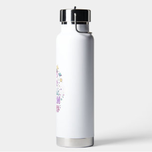 Einhorn Kosmische Horn Energie Süße Pastell Grafik Trinkflasche