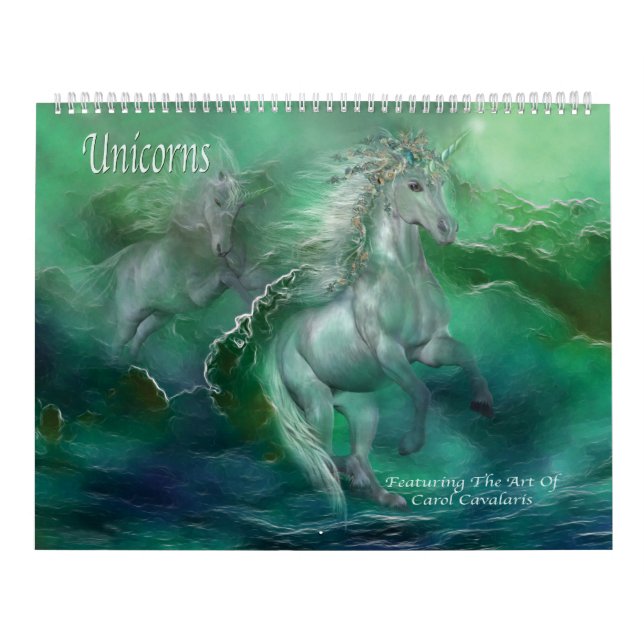 Einhorn-Kunst-Kalender Kalender (Titelbild)