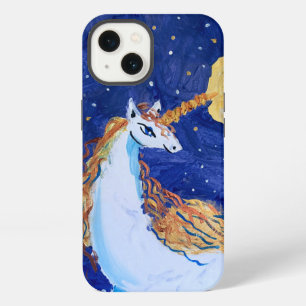 Einhorn "Kunst von Kindern" iPhone 13 Hülle