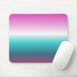 Einhorn-Lavendel-aquamarine Omertürkis-Meerjungfra Mousepad